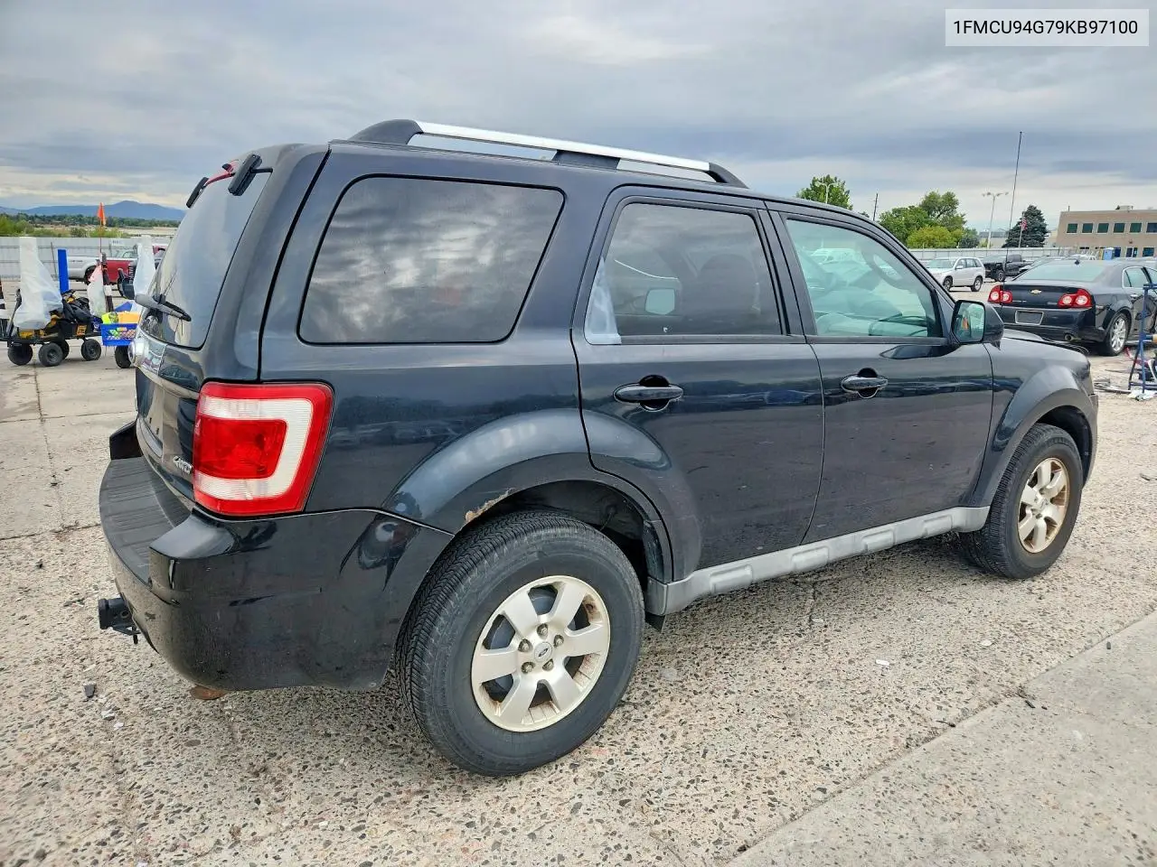 2009 FORD ESCAPE VIN 1FMCU94G79KB97100 — фото 3