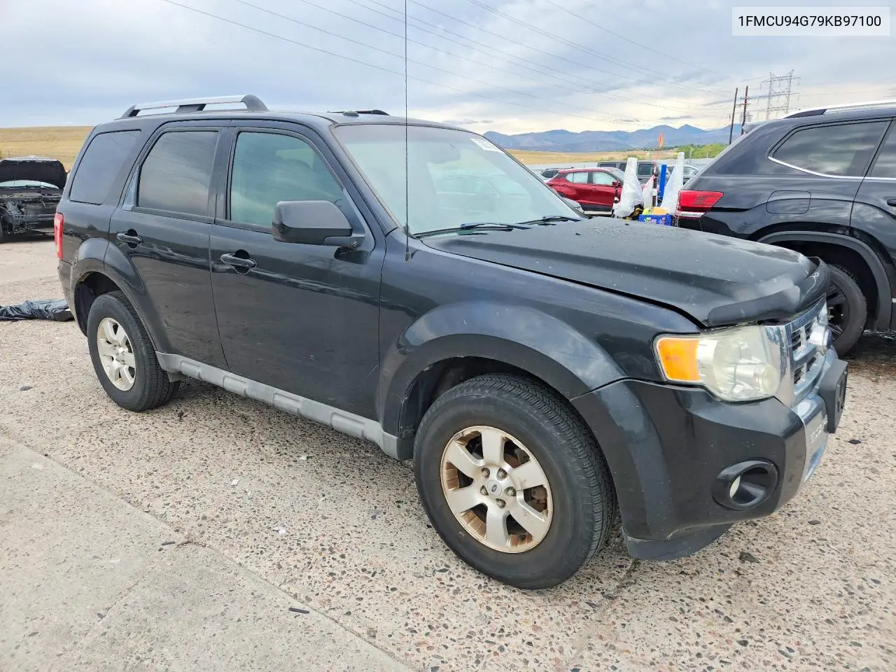 2009 FORD ESCAPE VIN 1FMCU94G79KB97100 — фото 4