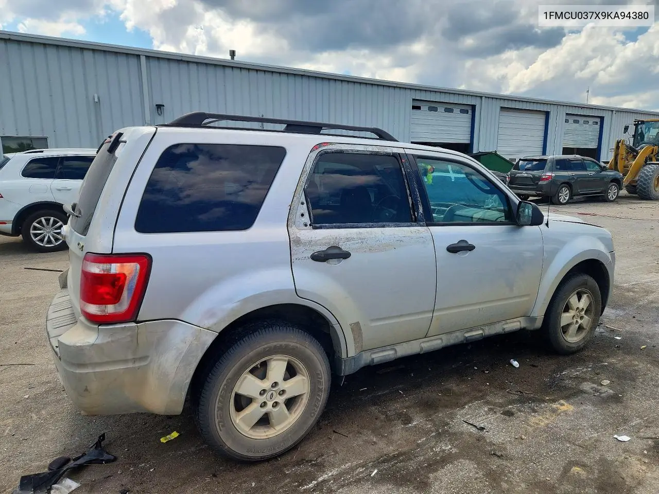 2009 FORD ESCAPE VIN 1FMCU037X9KA94380 — фото 3