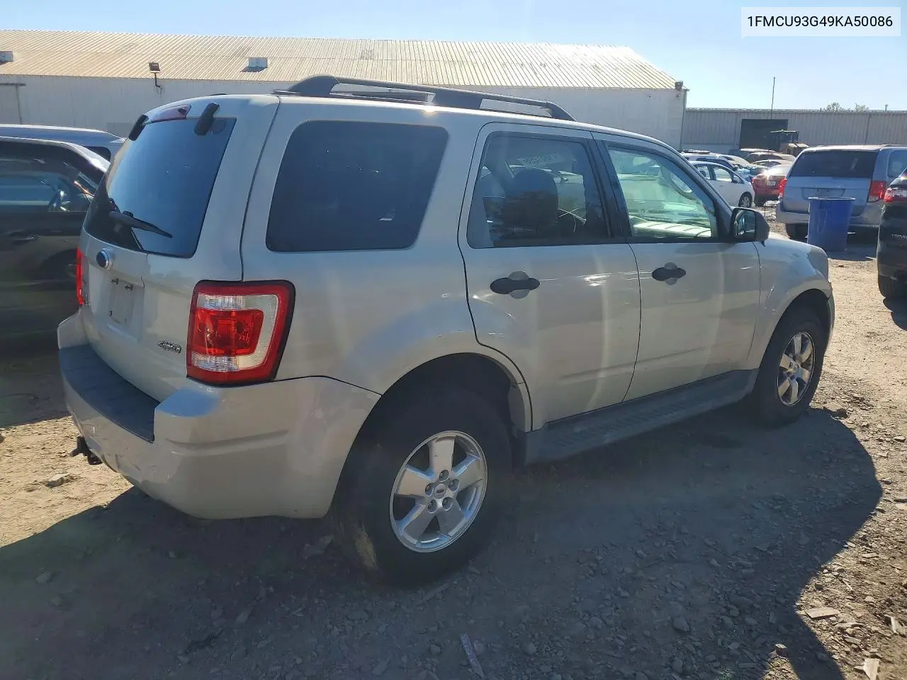 2009 FORD ESCAPE VIN 1FMCU93G49KA50086 — фото 3