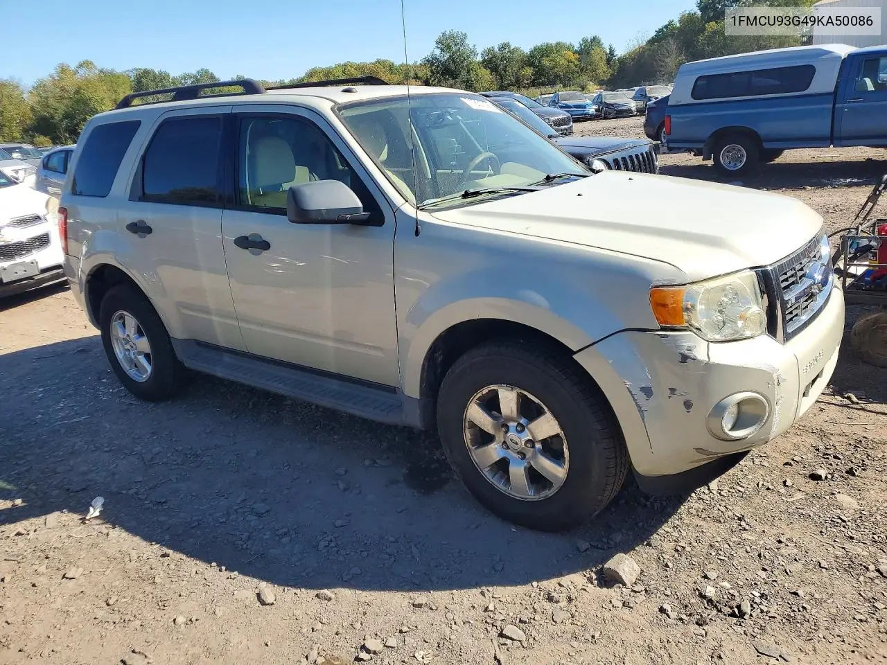 2009 FORD ESCAPE VIN 1FMCU93G49KA50086 — фото 4