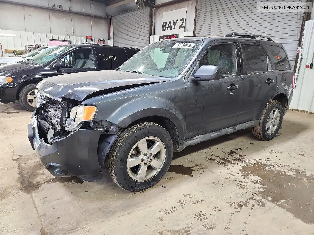 FORD ESCAPE 2009, VIN 1FMCU04G69KA82404