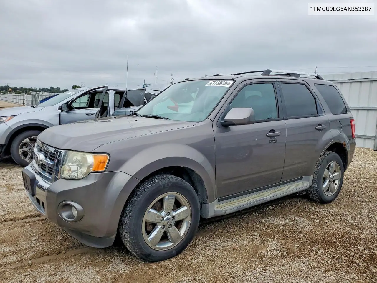 FORD ESCAPE 2010, VIN 1FMCU9EG5AKB53387