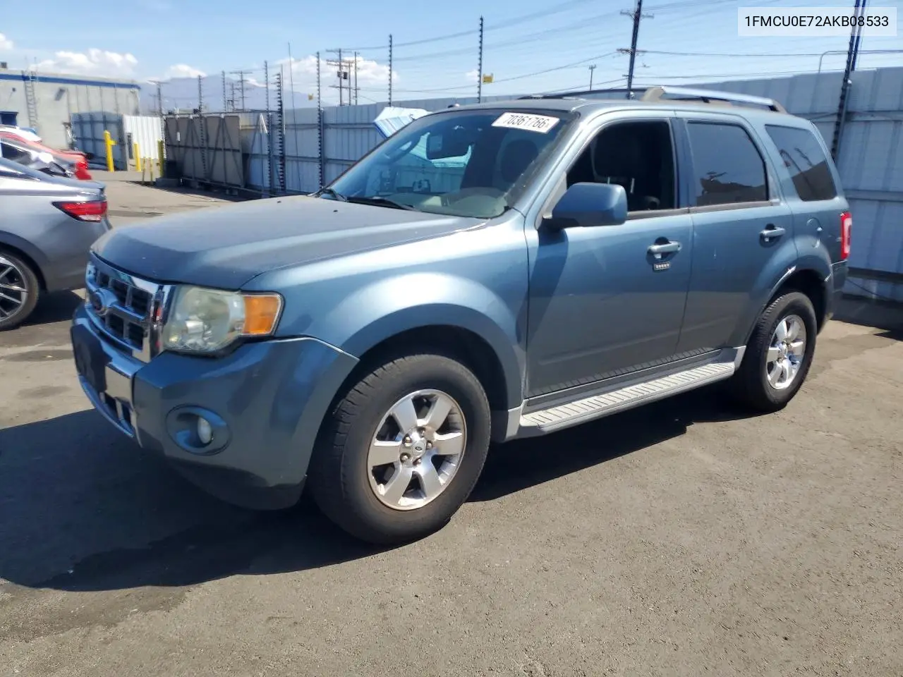 FORD ESCAPE 2010, VIN 1FMCU0E72AKB08533