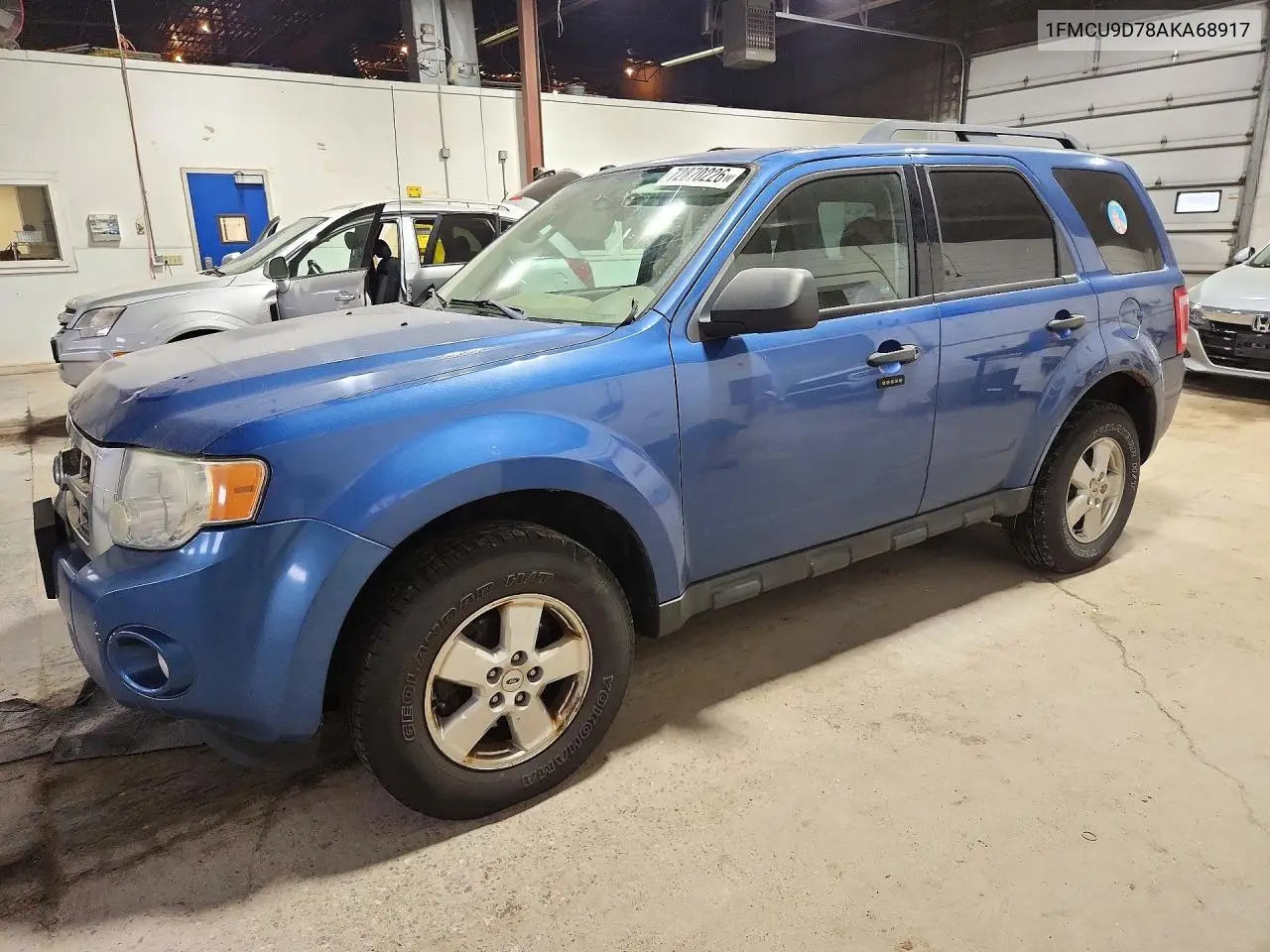 FORD ESCAPE 2010, VIN 1FMCU9D78AKA68917
