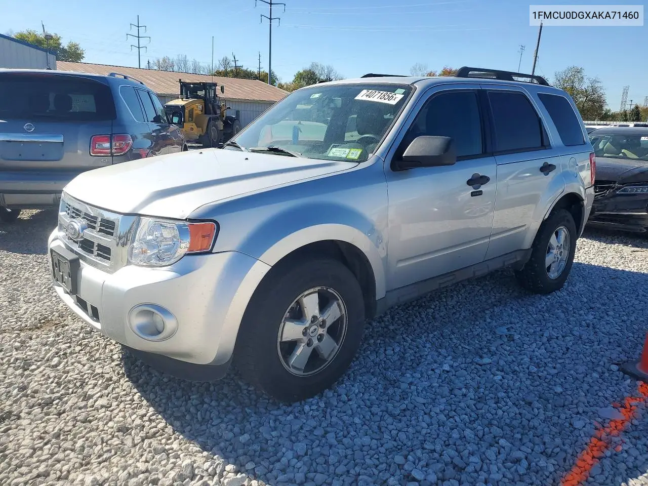 FORD ESCAPE 2010, VIN 1FMCU0DGXAKA71460