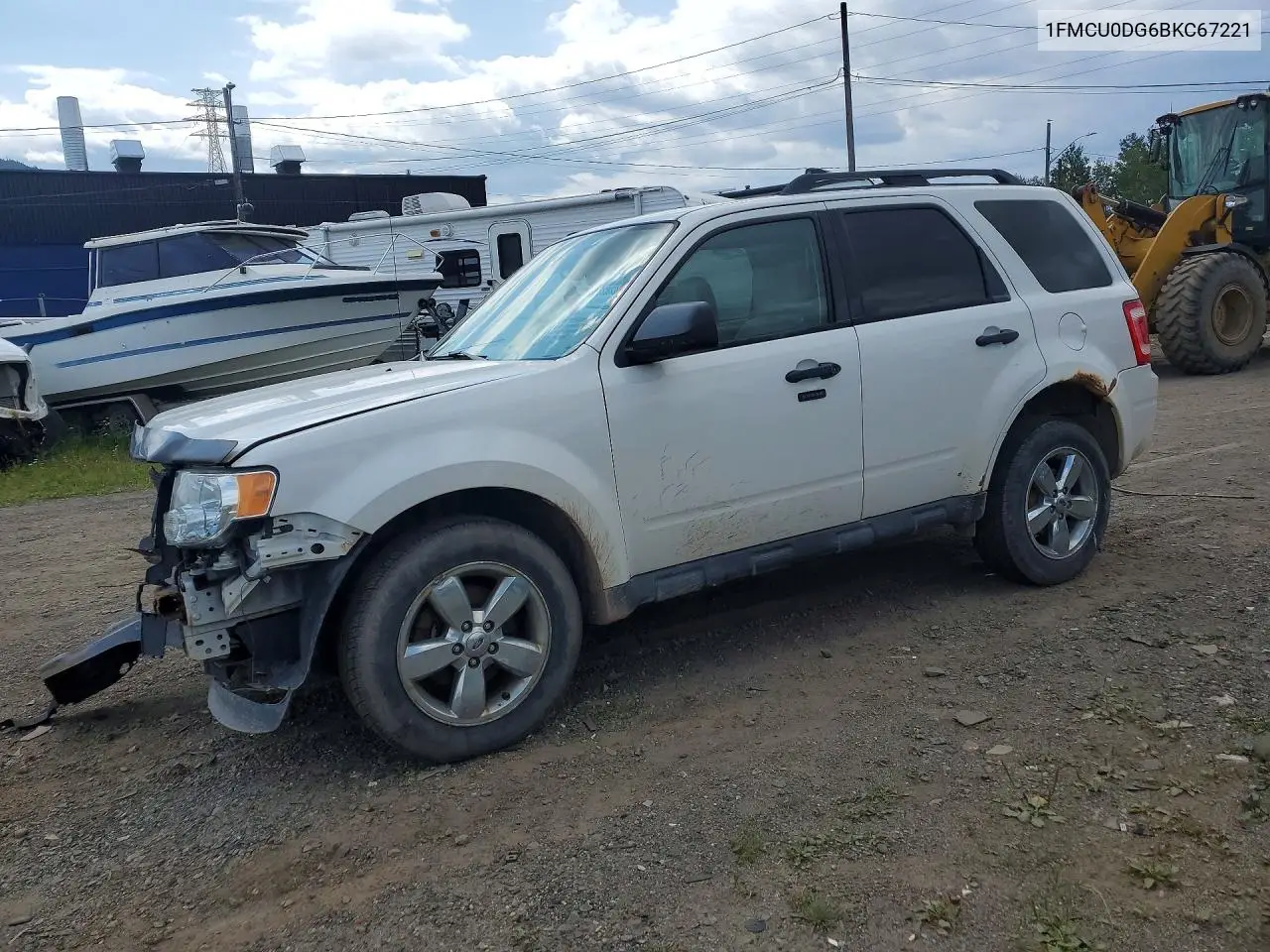 FORD ESCAPE 2011, VIN 1FMCU0DG6BKC67221