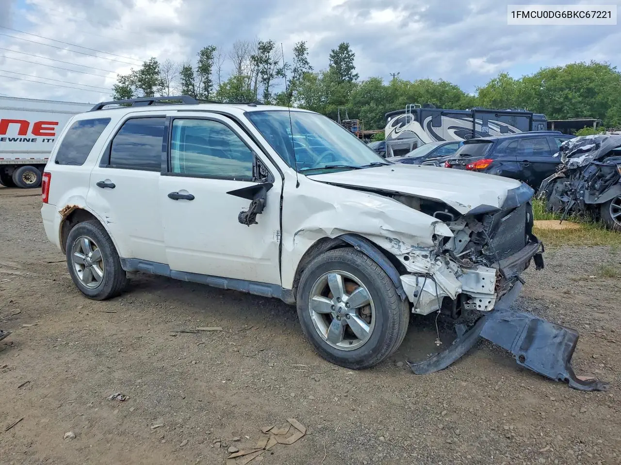 2011 FORD ESCAPE VIN 1FMCU0DG6BKC67221 — фото 4