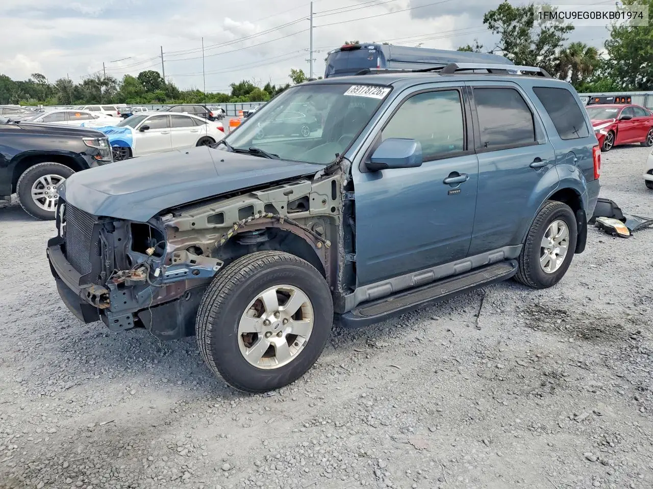 FORD ESCAPE 2011, VIN 1FMCU9EG0BKB01974