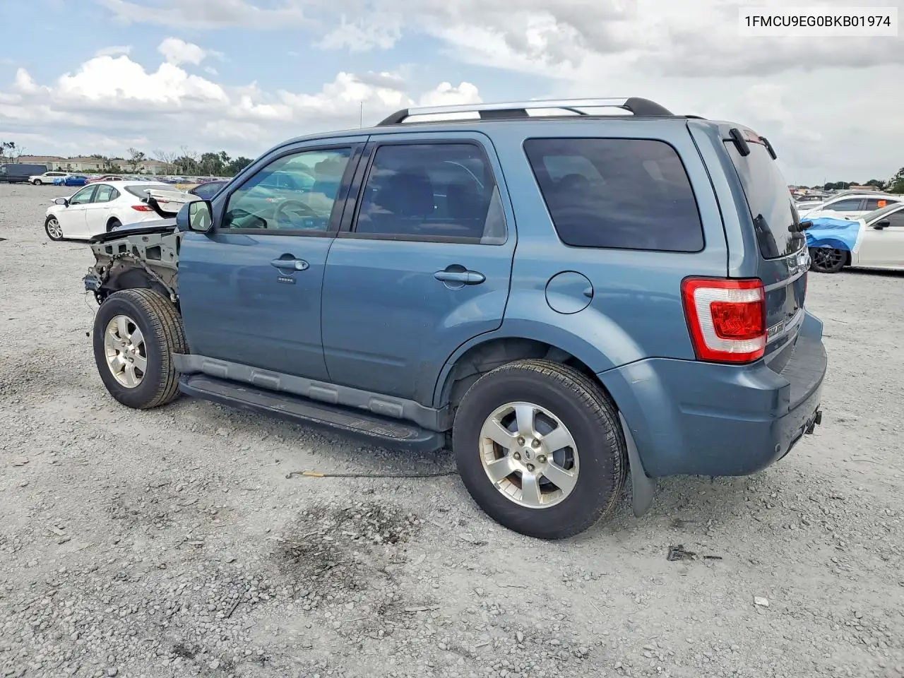 2011 FORD ESCAPE VIN 1FMCU9EG0BKB01974 — фото 2