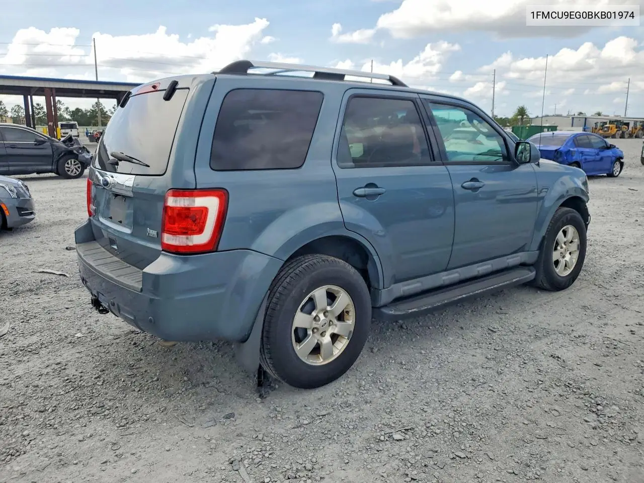 2011 FORD ESCAPE VIN 1FMCU9EG0BKB01974 — фото 3