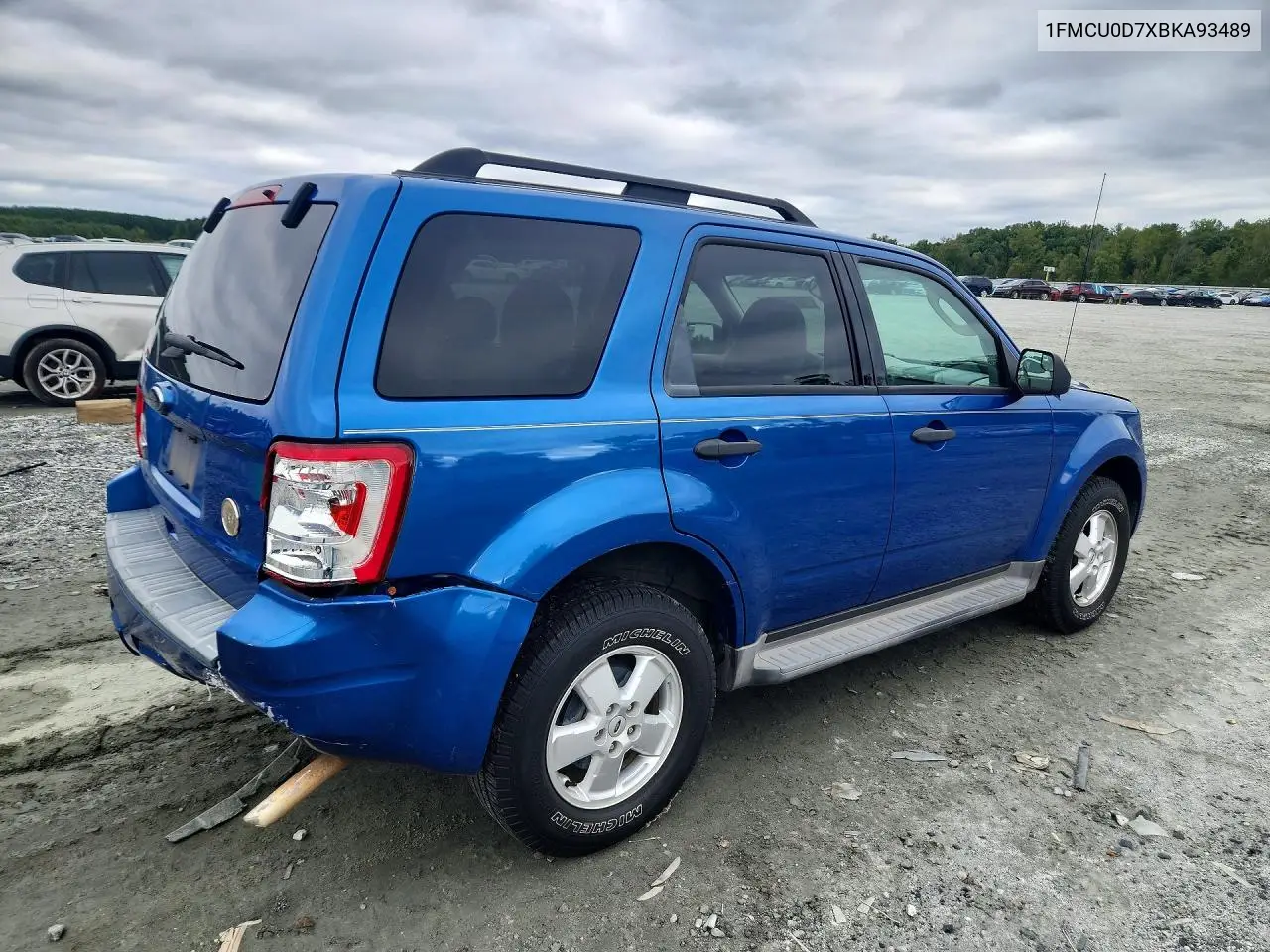 2011 FORD ESCAPE VIN 1FMCU0D7XBKA93489 — фото 3