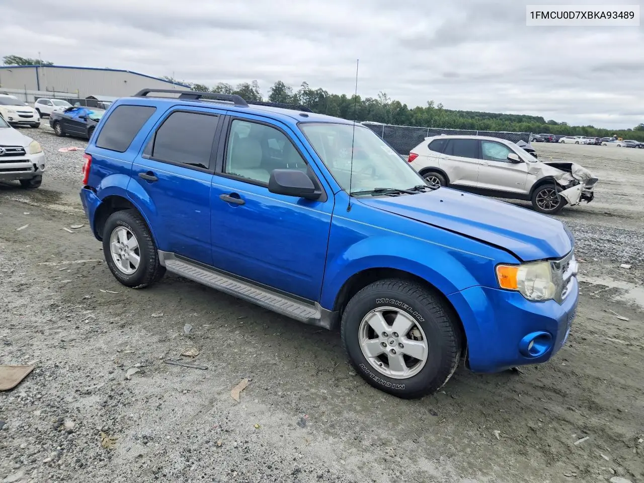 2011 FORD ESCAPE VIN 1FMCU0D7XBKA93489 — фото 4
