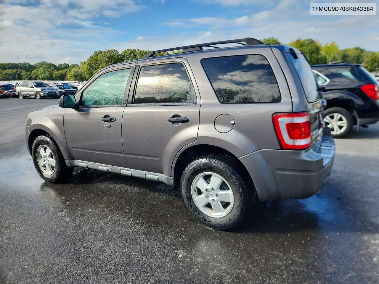 2011 FORD ESCAPE VIN 1FMCU9D70BKB43384 — фото 2