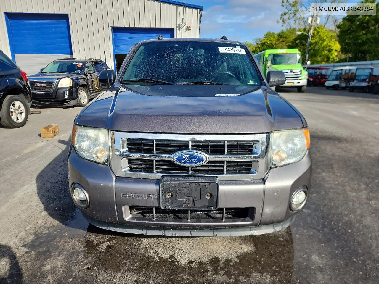 2011 FORD ESCAPE VIN 1FMCU9D70BKB43384 — фото 5