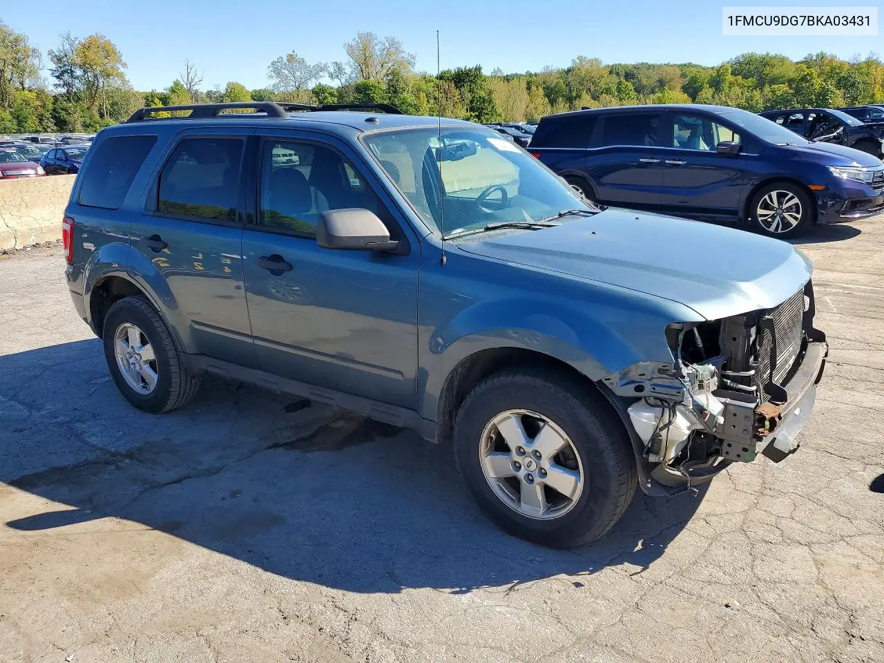 2011 FORD ESCAPE VIN 1FMCU9DG7BKA03431 — фото 4