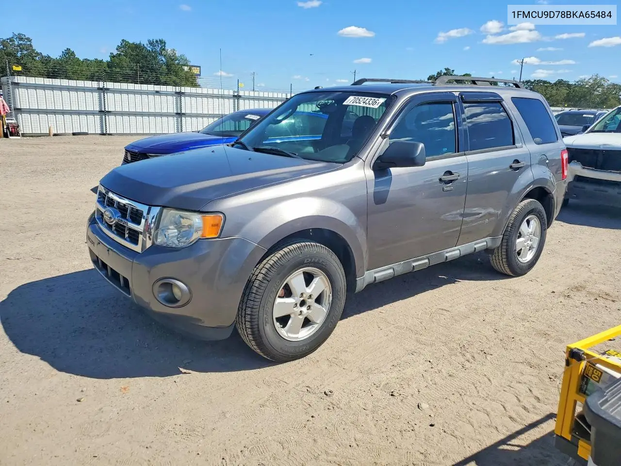 FORD ESCAPE 2011, VIN 1FMCU9D78BKA65484