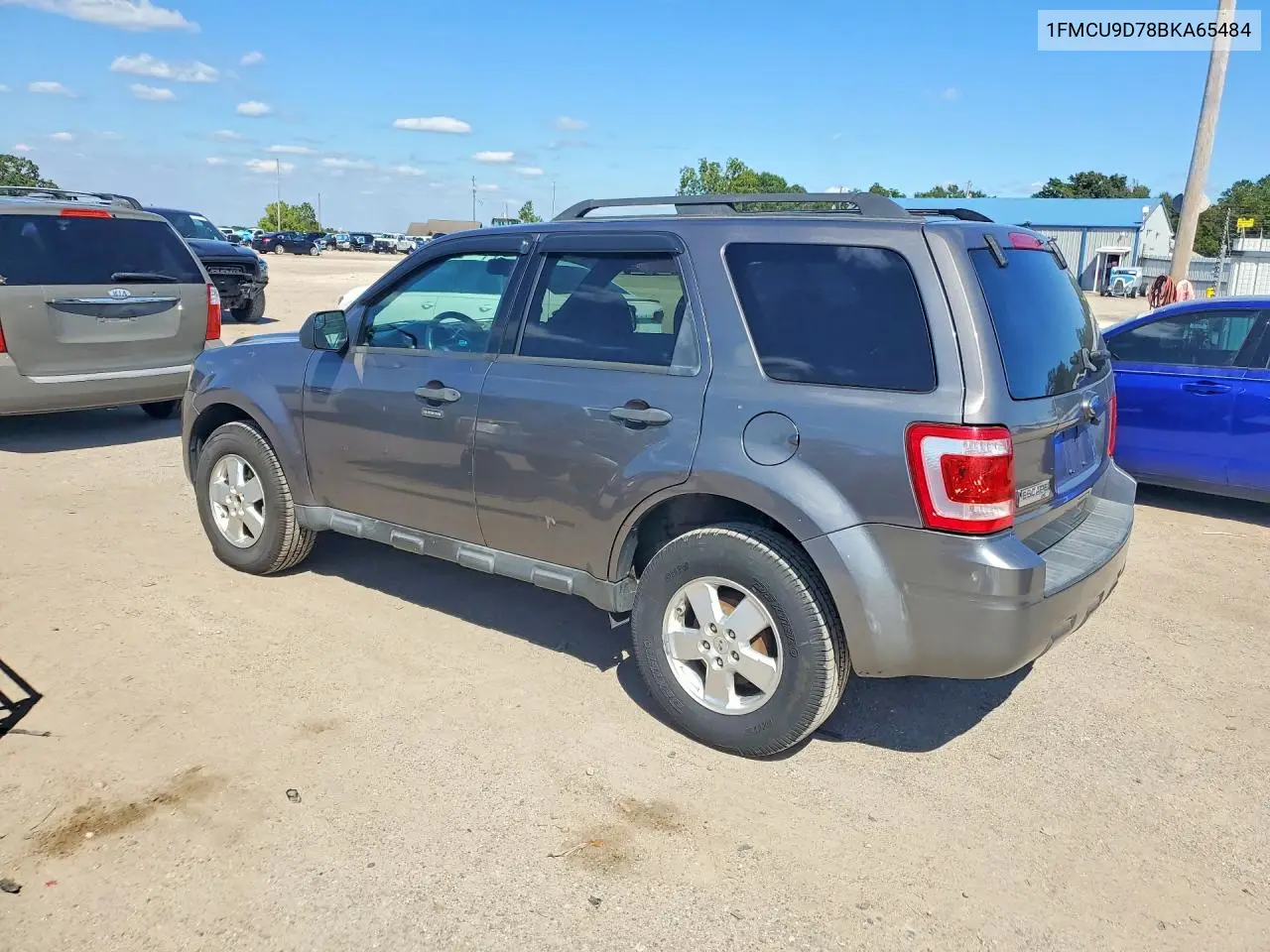 2011 FORD ESCAPE VIN 1FMCU9D78BKA65484 — фото 2