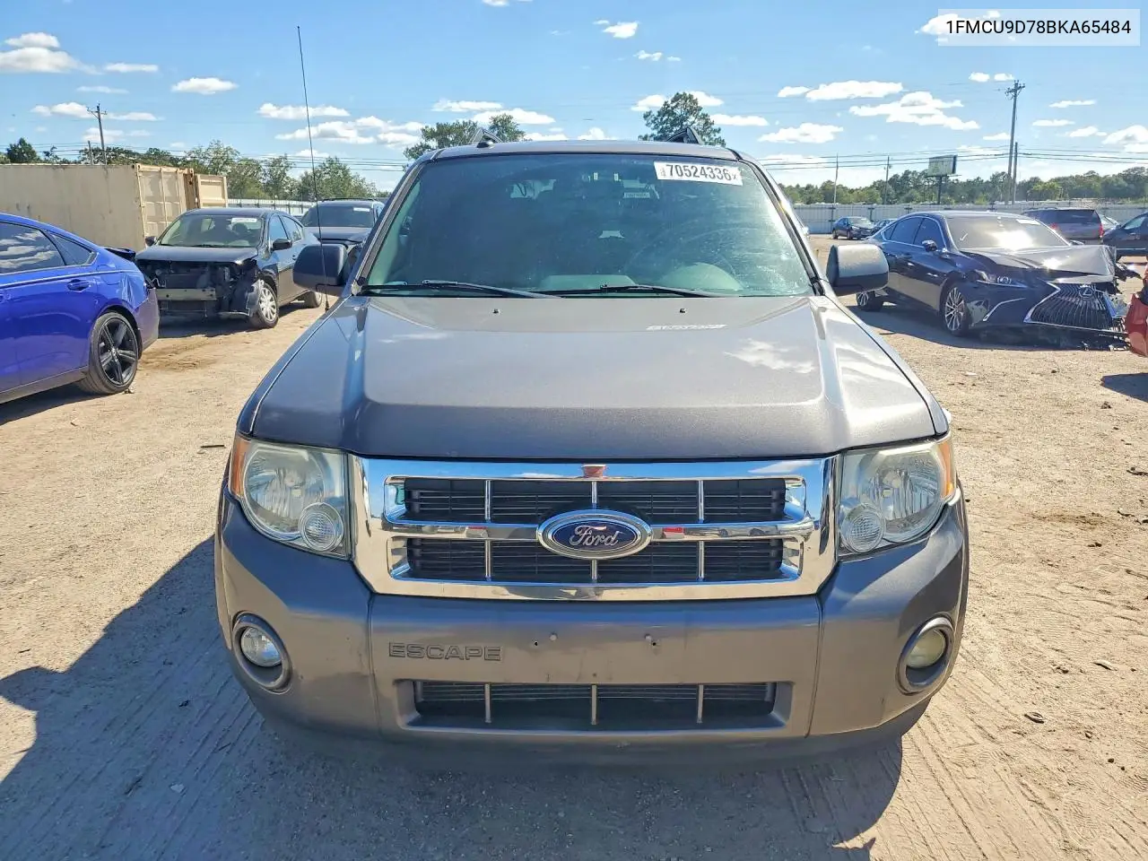 2011 FORD ESCAPE VIN 1FMCU9D78BKA65484 — фото 5