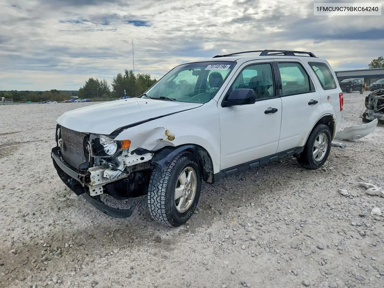 2011 FORD ESCAPE VIN 1FMCU9C79BKC64240 — фото 3