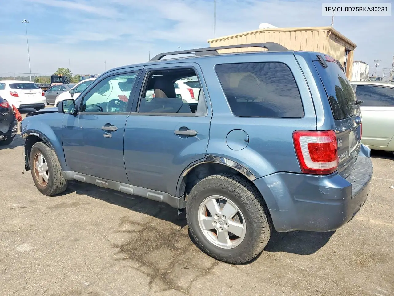 2011 FORD ESCAPE VIN 1FMCU0D75BKA80231 — фото 2