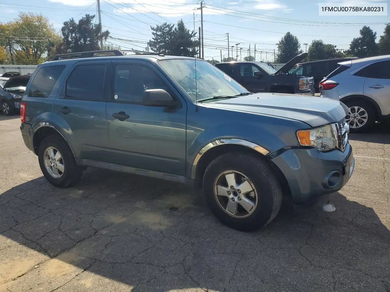 2011 FORD ESCAPE VIN 1FMCU0D75BKA80231 — фото 4