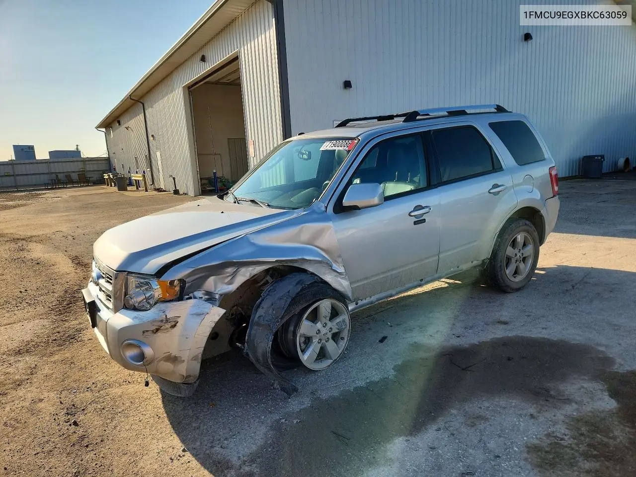 FORD ESCAPE 2011, VIN 1FMCU9EGXBKC63059