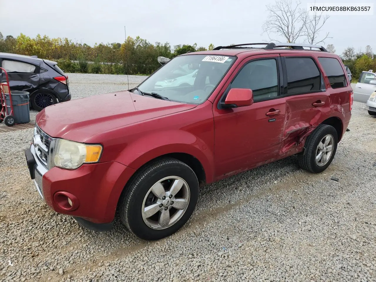 FORD ESCAPE 2011, VIN 1FMCU9EG8BKB63557