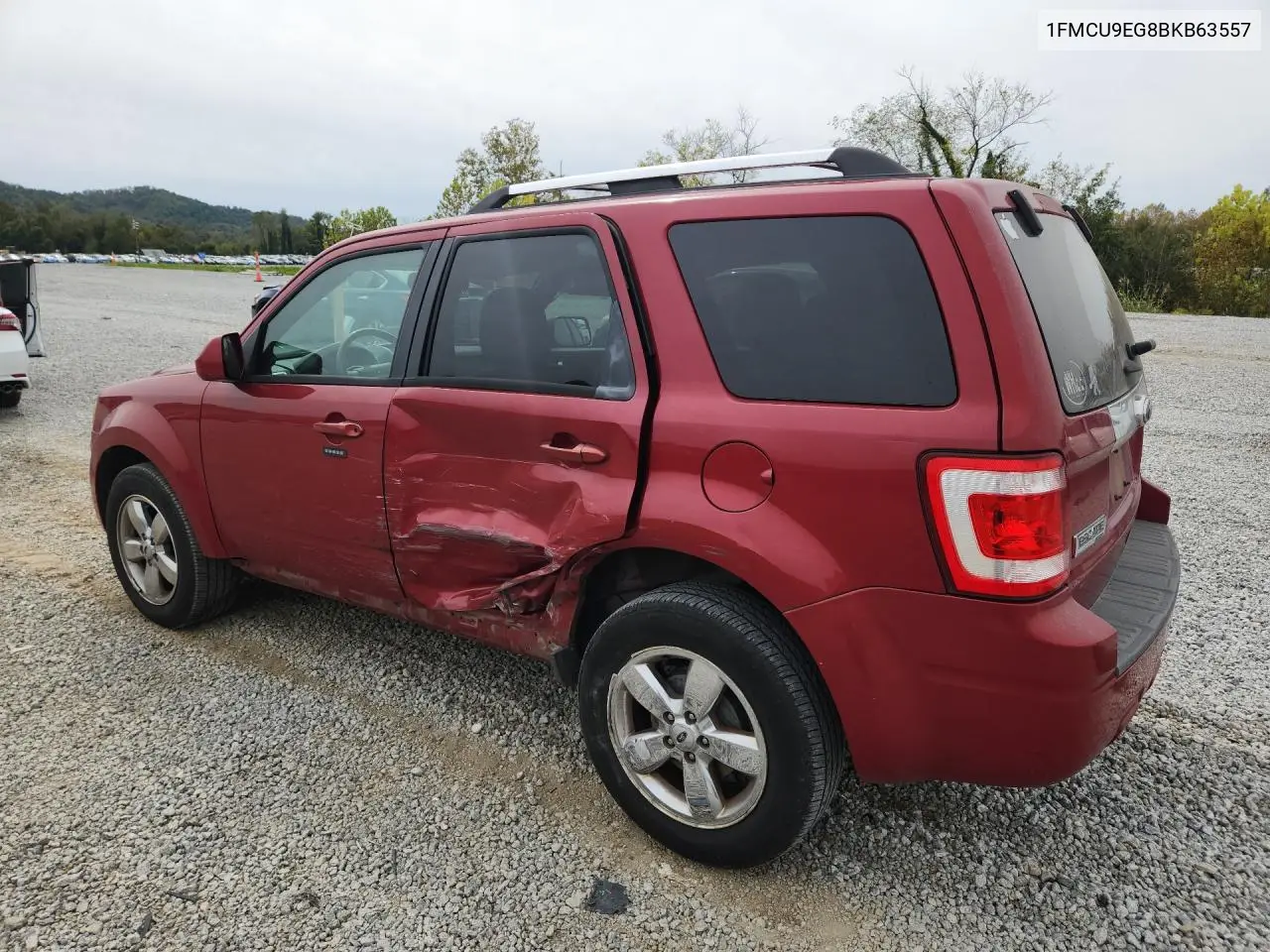 2011 FORD ESCAPE VIN 1FMCU9EG8BKB63557 — фото 2