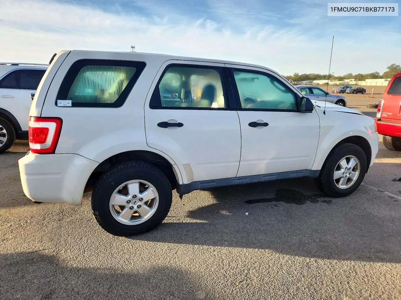 2011 FORD ESCAPE VIN 1FMCU9C71BKB77173 — фото 3