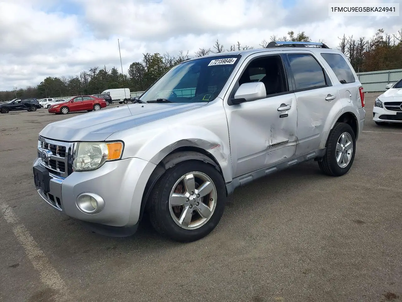 FORD ESCAPE 2011, VIN 1FMCU9EG5BKA24941