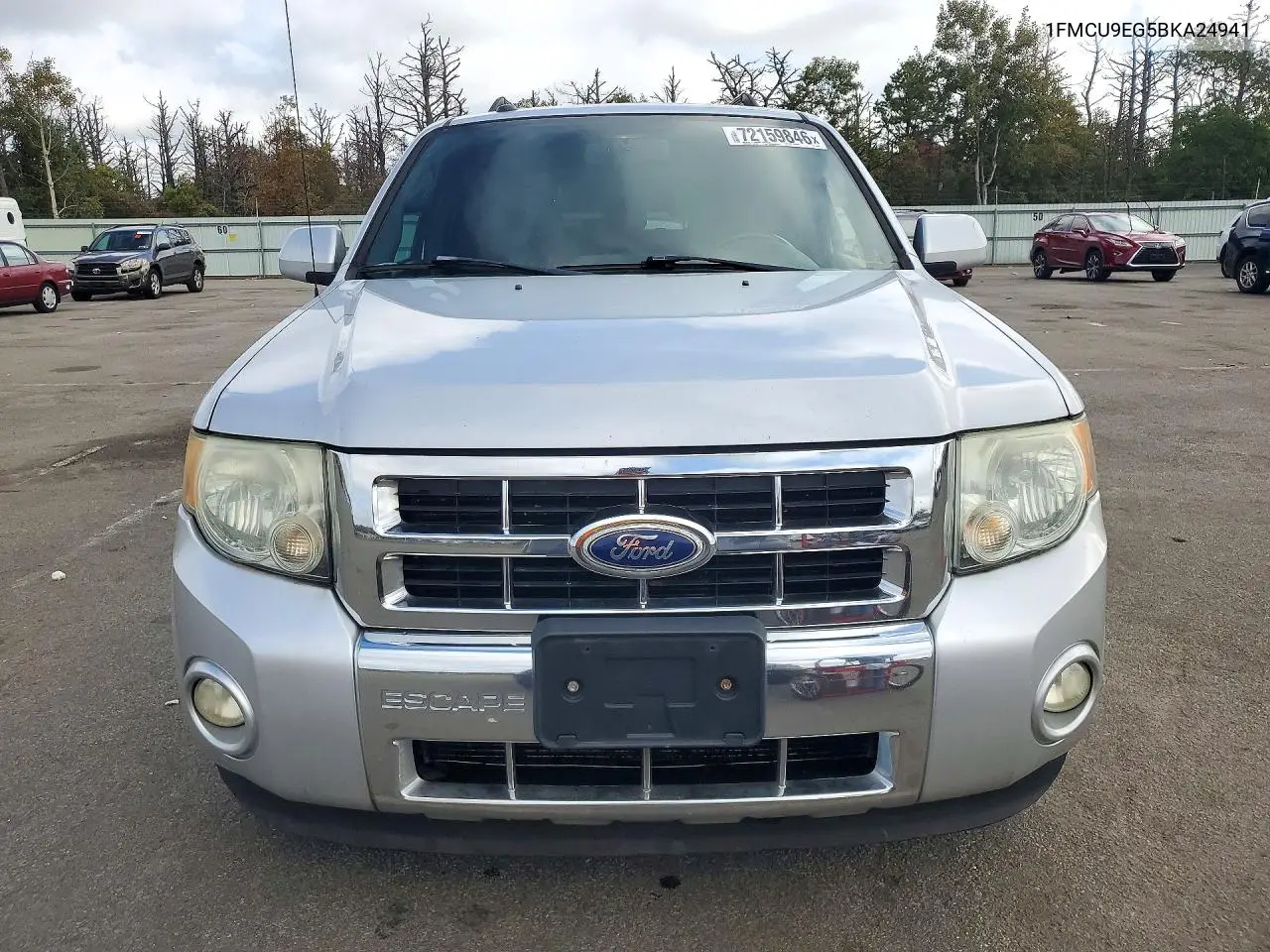 2011 FORD ESCAPE VIN 1FMCU9EG5BKA24941 — фото 5