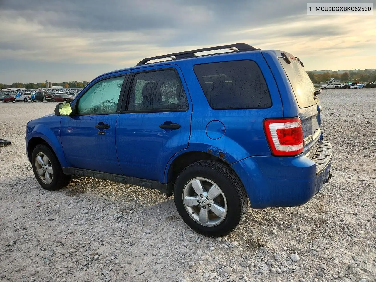 2011 FORD ESCAPE VIN 1FMCU9DGXBKC62530 — фото 2