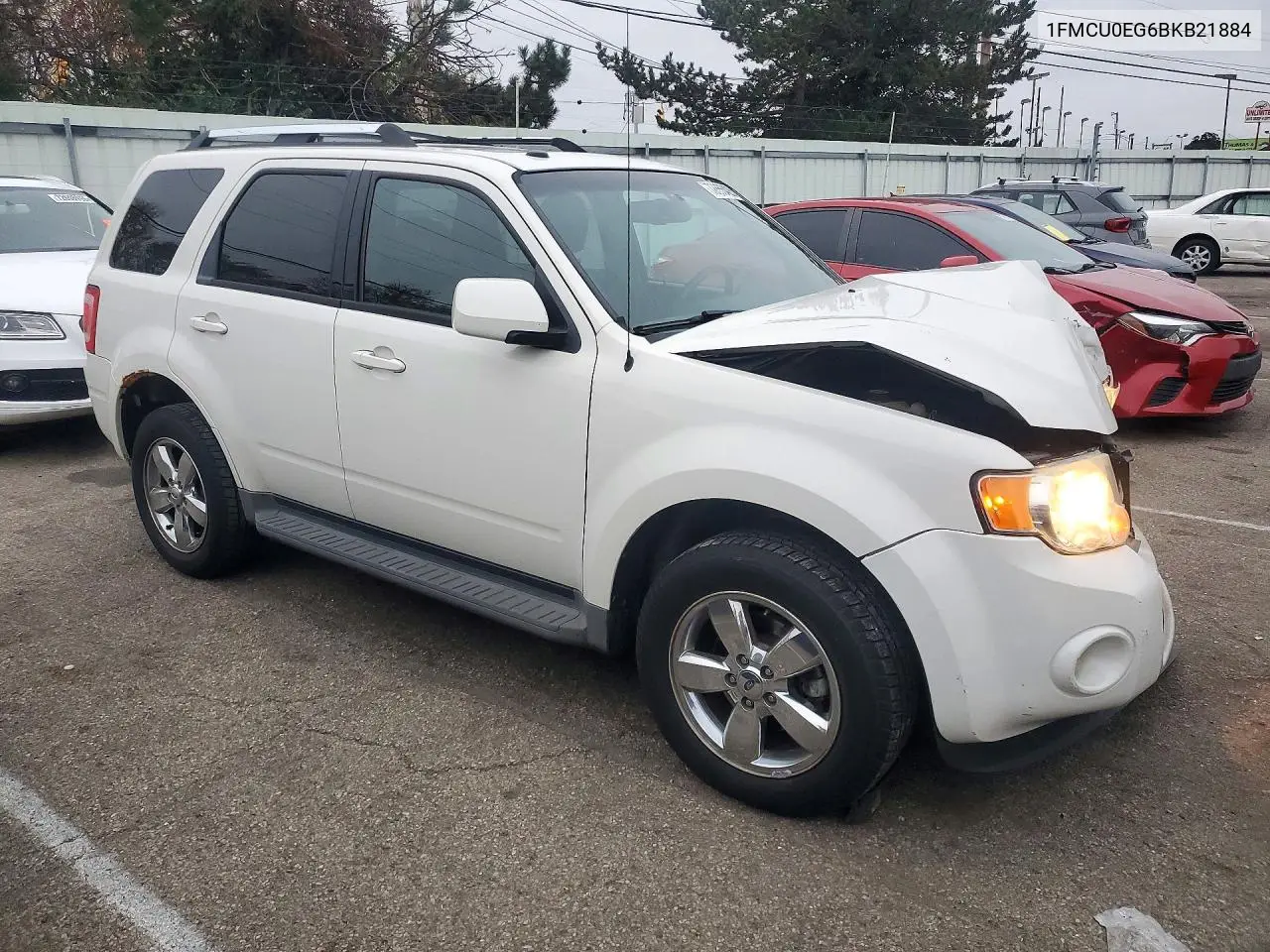 2011 FORD ESCAPE VIN 1FMCU0EG6BKB21884 — фото 4