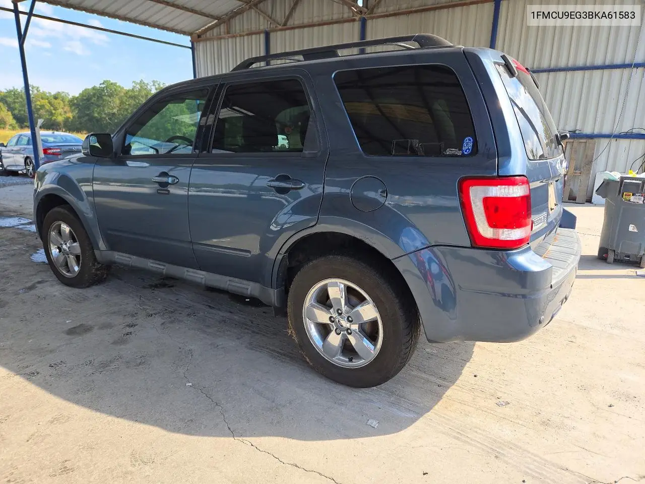 2011 FORD ESCAPE VIN 1FMCU9EG3BKA61583 — фото 2