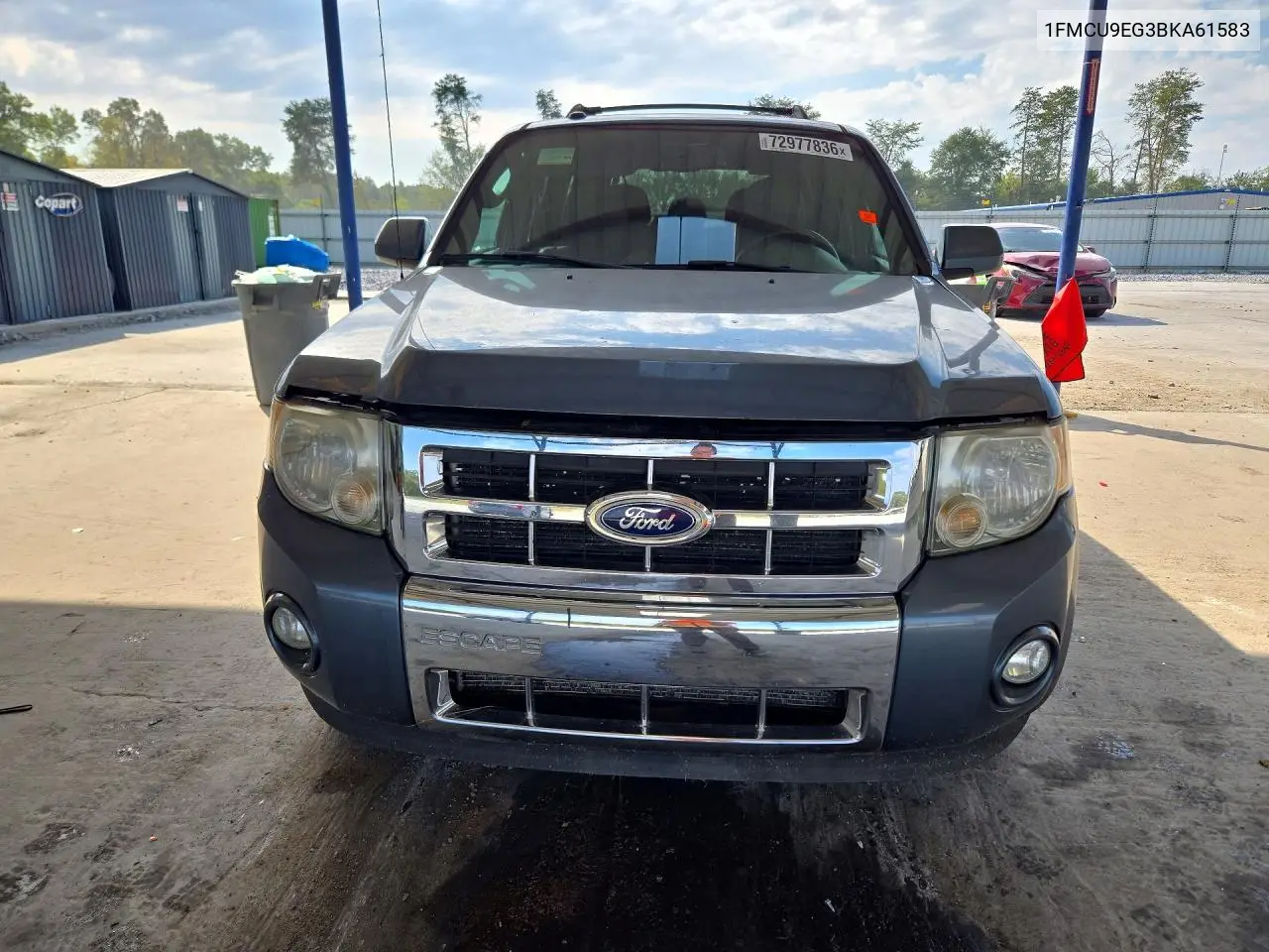 2011 FORD ESCAPE VIN 1FMCU9EG3BKA61583 — фото 5