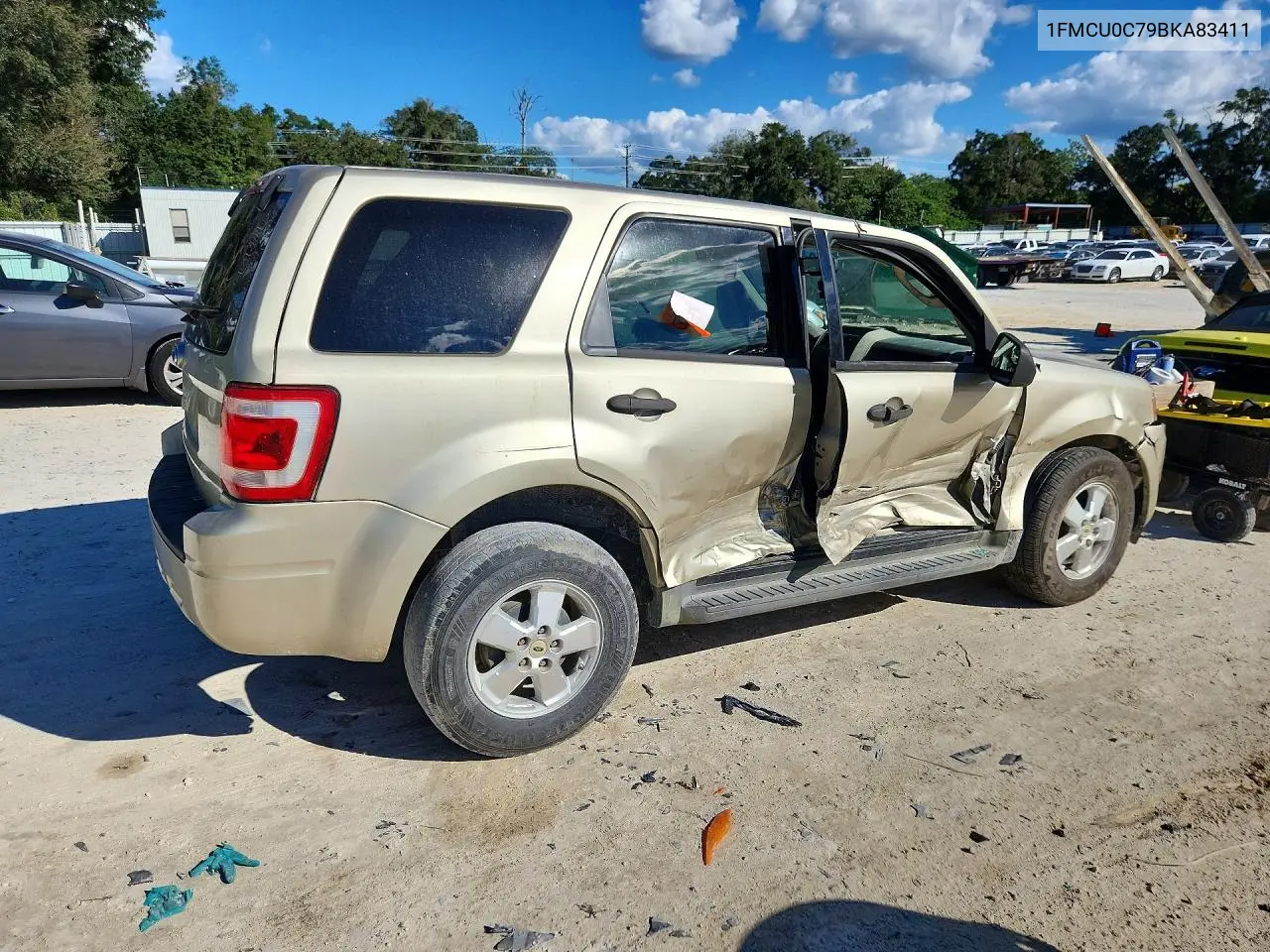 2011 FORD ESCAPE VIN 1FMCU0C79BKA83411 — фото 3