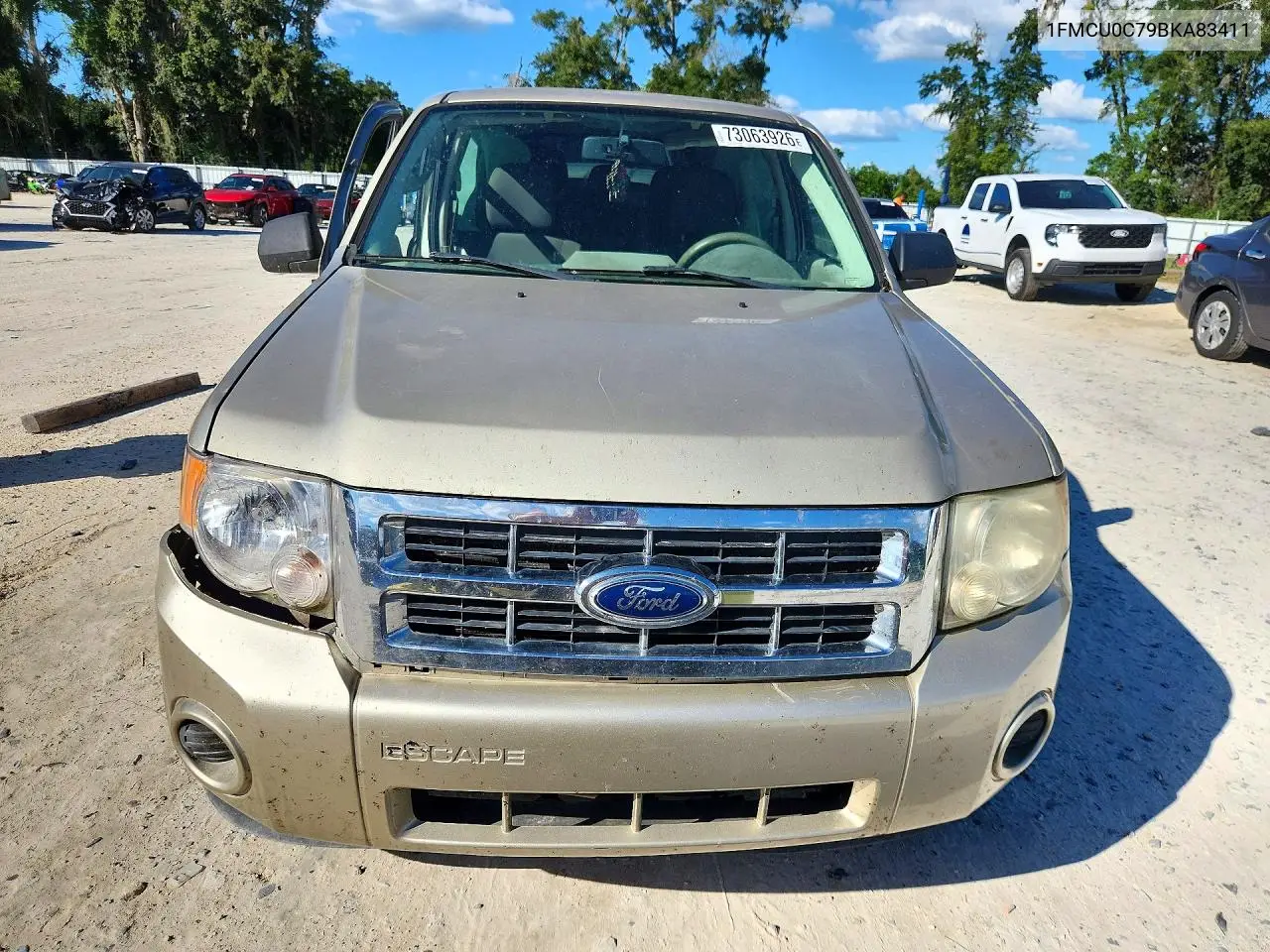 2011 FORD ESCAPE VIN 1FMCU0C79BKA83411 — фото 5