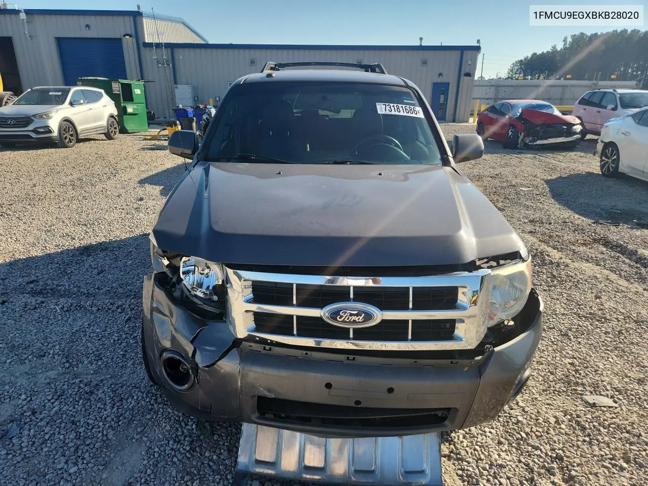 2011 FORD ESCAPE VIN 1FMCU9EGXBKB28020 — фото 5