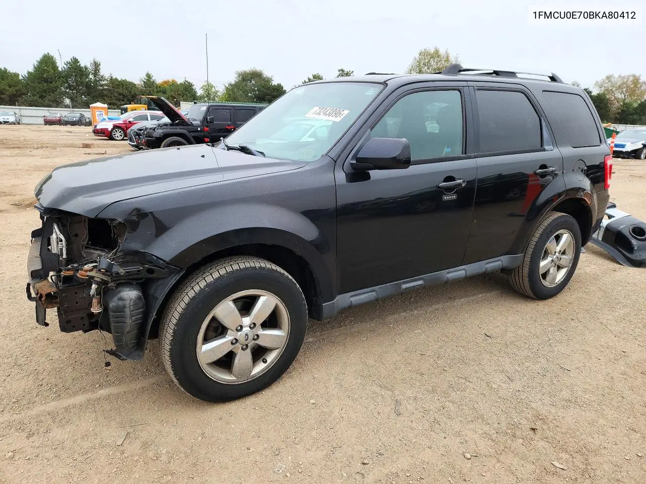 FORD ESCAPE 2011, VIN 1FMCU0E70BKA80412