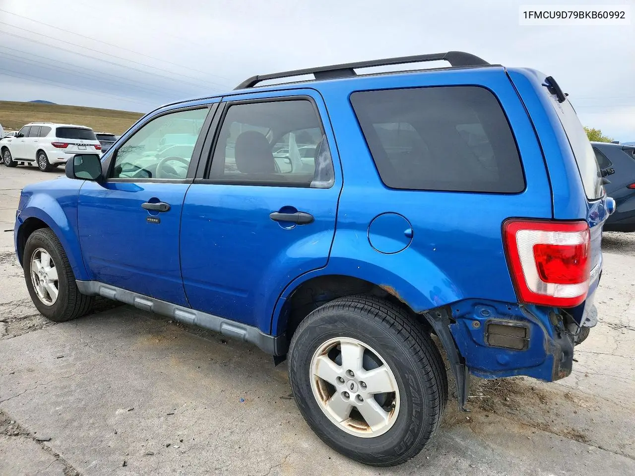 2011 FORD ESCAPE VIN 1FMCU9D79BKB60992 — фото 2