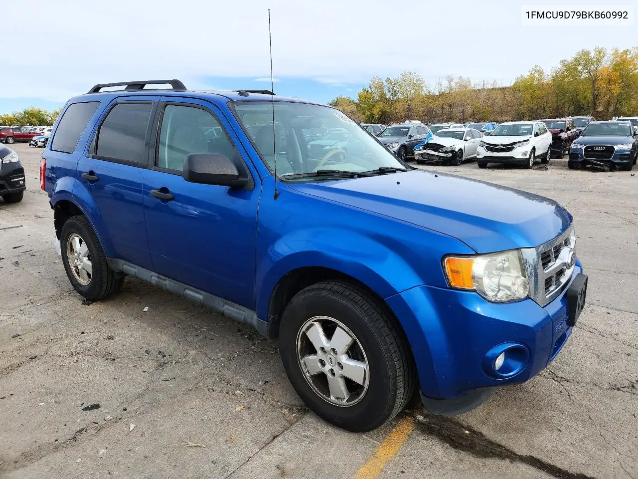 2011 FORD ESCAPE VIN 1FMCU9D79BKB60992 — фото 4