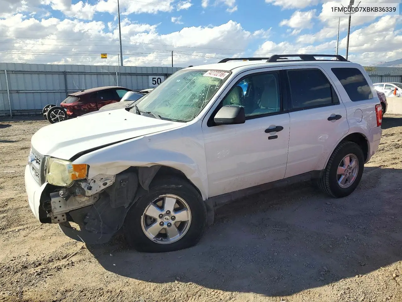 FORD ESCAPE 2011, VIN 1FMCU0D7XBKB36339