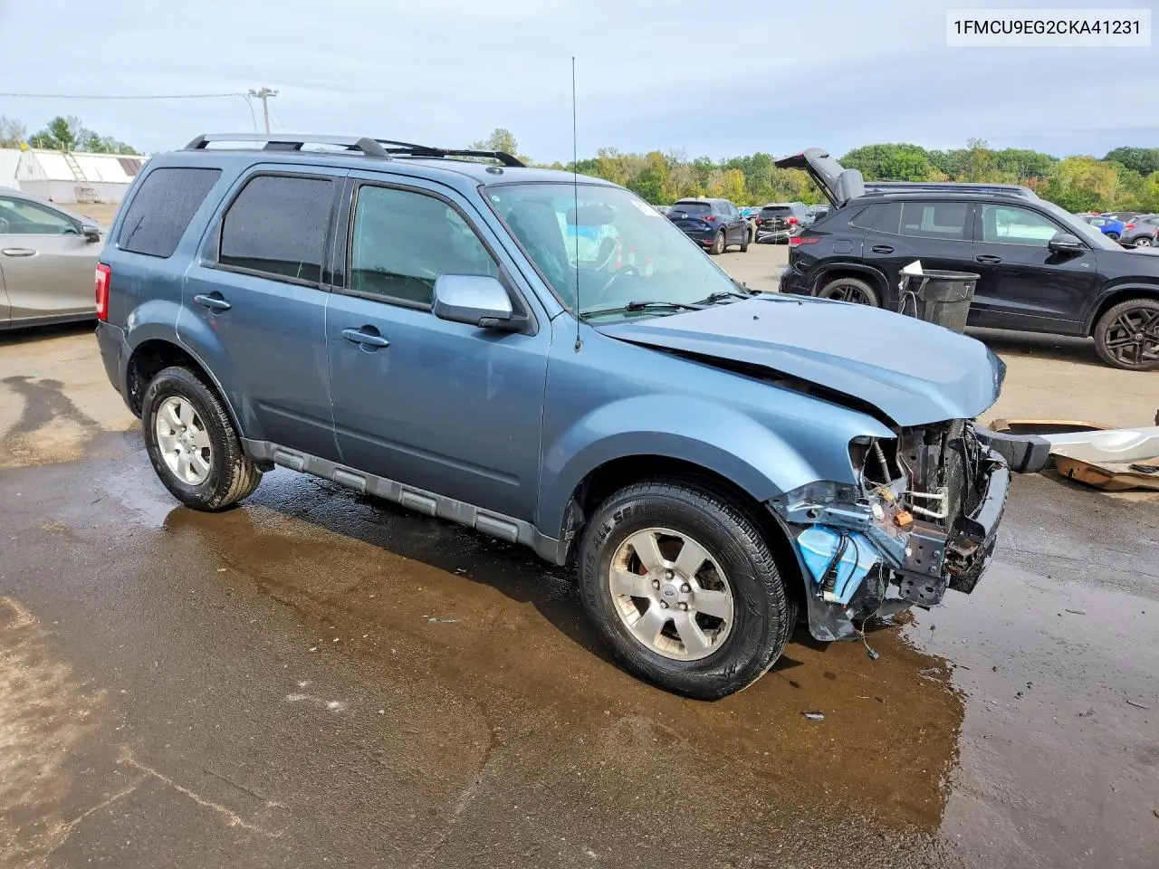2012 FORD ESCAPE VIN 1FMCU9EG2CKA41231 — фото 4