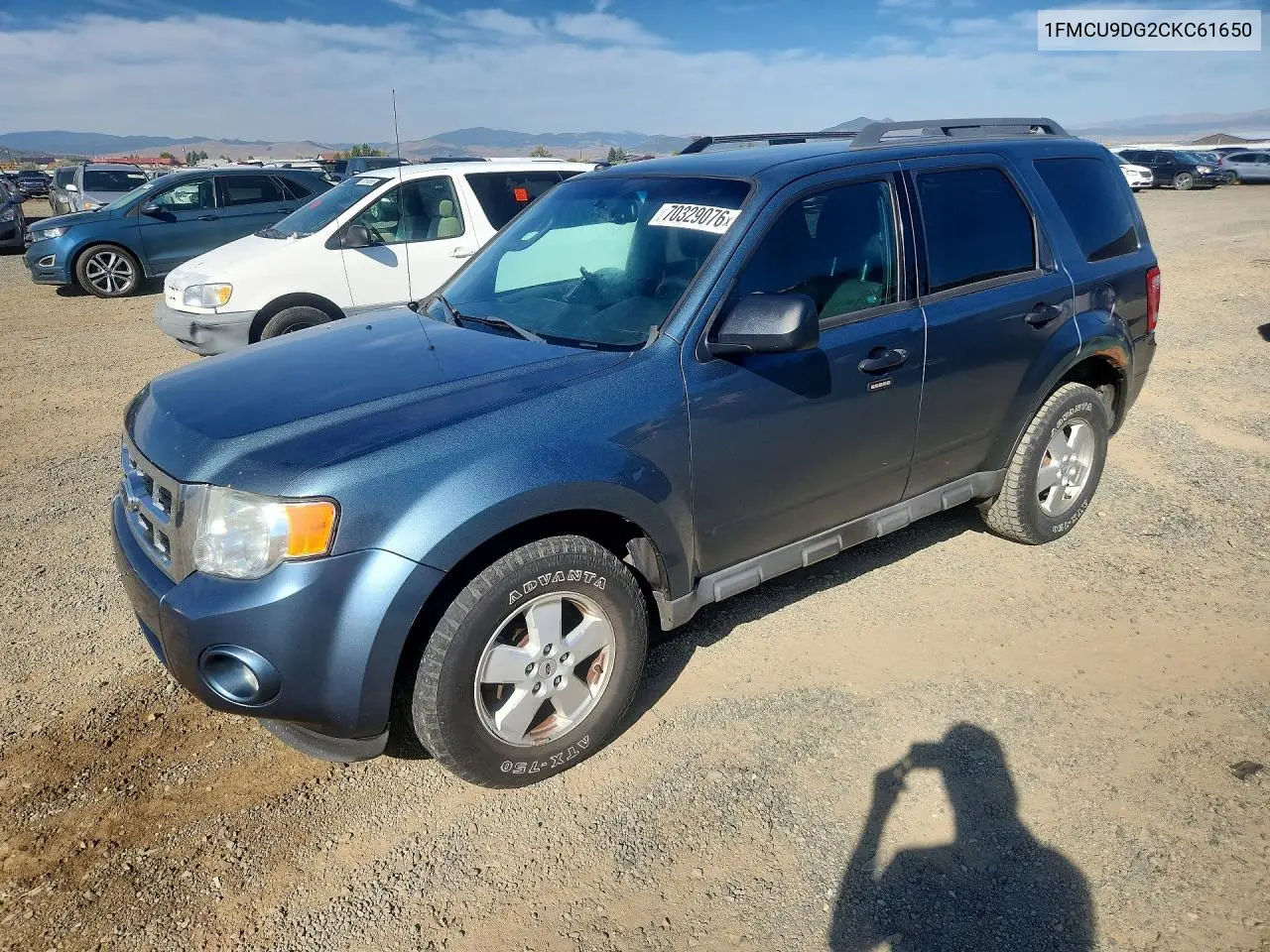 FORD ESCAPE 2012, VIN 1FMCU9DG2CKC61650