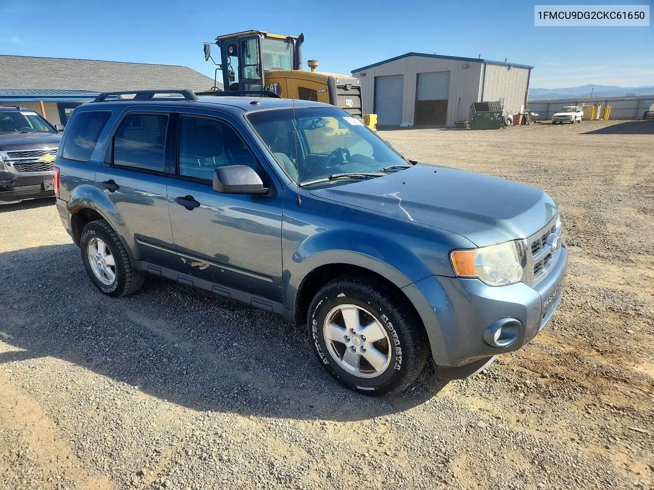 2012 FORD ESCAPE VIN 1FMCU9DG2CKC61650 — фото 4