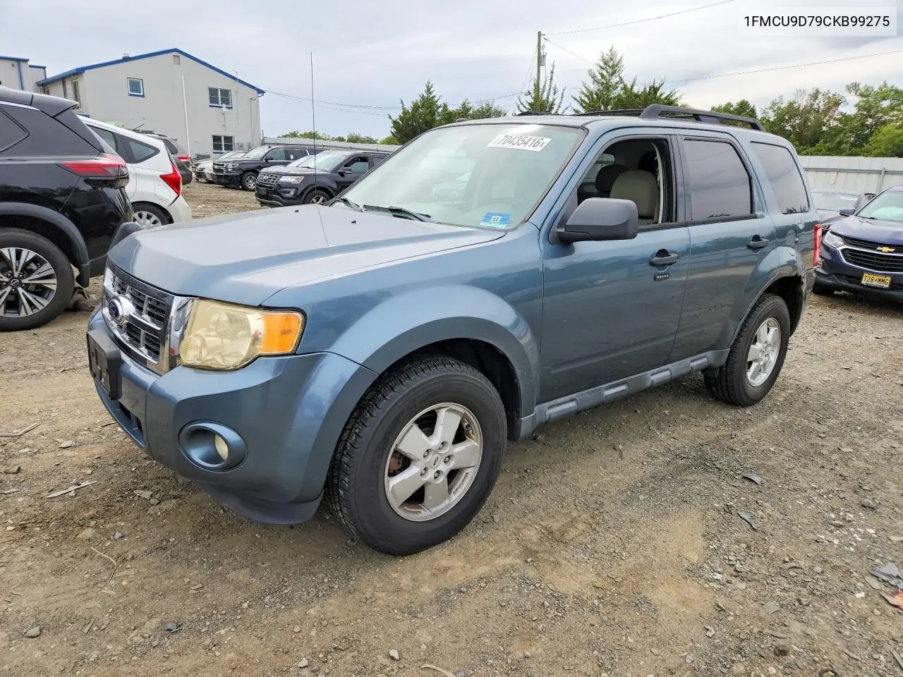 FORD ESCAPE 2012, VIN 1FMCU9D79CKB99275