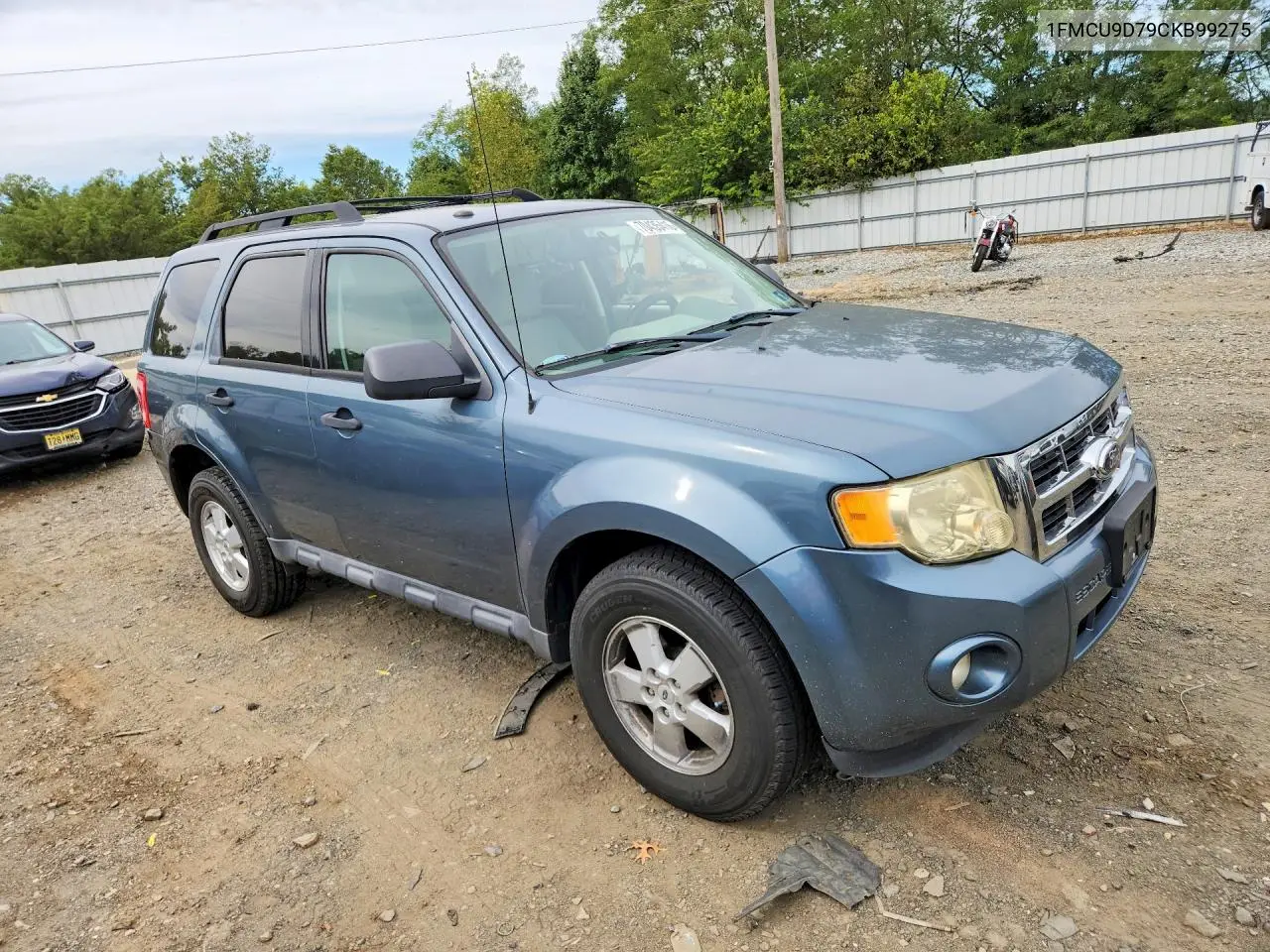 2012 FORD ESCAPE VIN 1FMCU9D79CKB99275 — фото 4