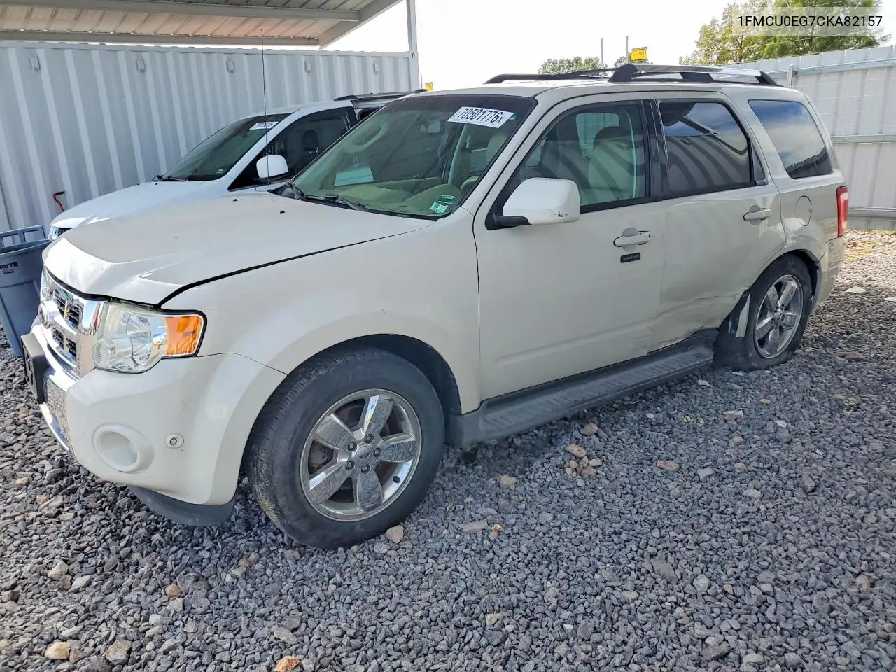 FORD ESCAPE 2012, VIN 1FMCU0EG7CKA82157