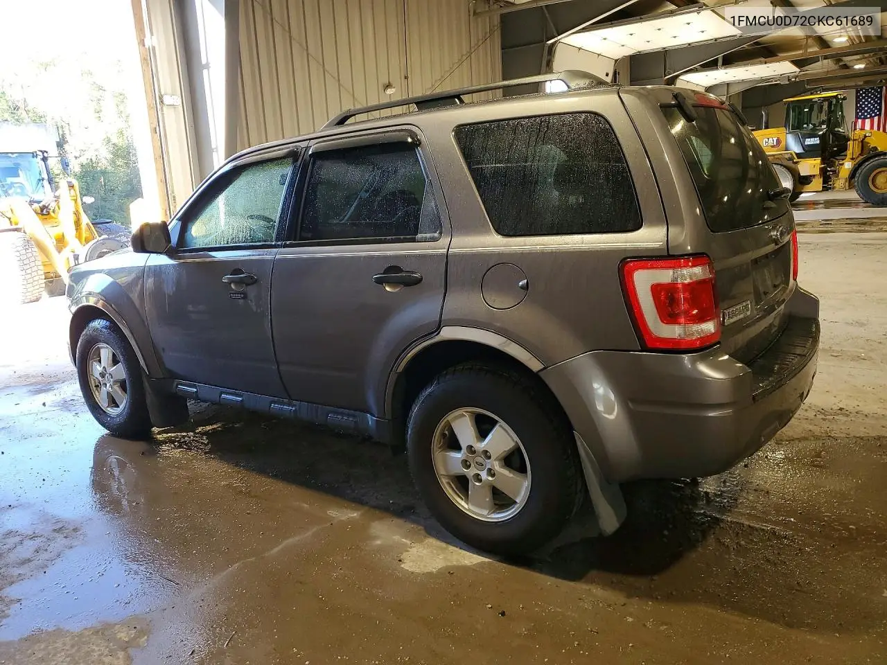 2012 FORD ESCAPE VIN 1FMCU0D72CKC61689 — фото 2
